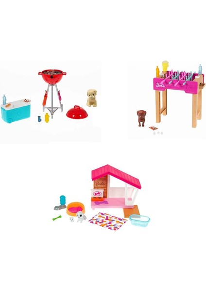 Barbie’nin Ev Dekorasyonu Oyun Setleri GRG75