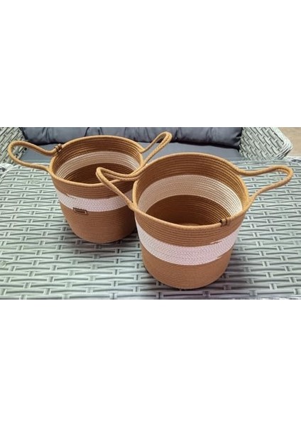 2 Adet Ev HASIR18*25CM Oyuncak Patates Soğan Sepeti