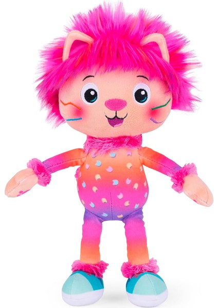 6305875337NPB, Gabby's Doll Marty The Party Kedi Peluş Figürü, Özel ve Detaylı Tasarım, Dayanıklı Kumaş, 25 cm