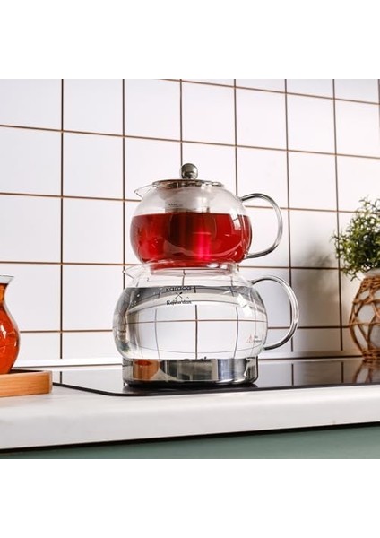 x Refika' Dan Gönlübol Cam Çaydanlık modelleri