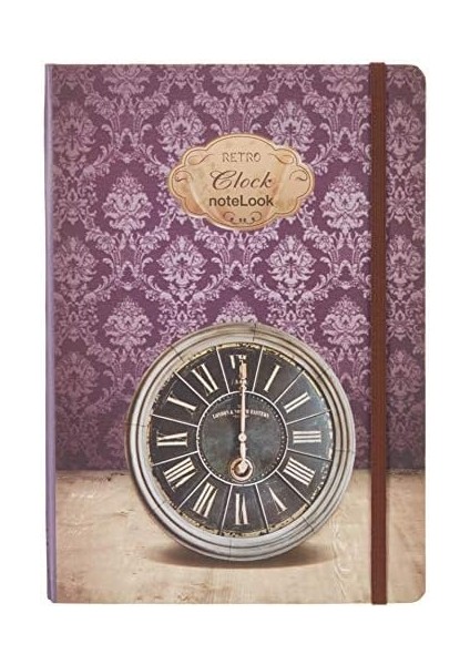 Notelook Retro Çizgili Defter B5