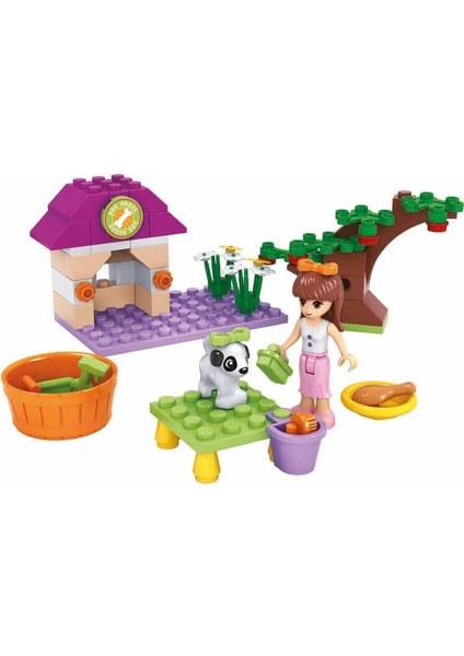 Seti Sevimli Köpek Ağaçlı 1 Figür 82 Parça modelleri