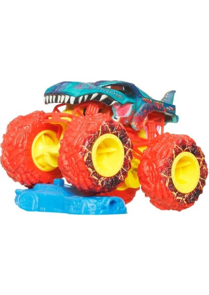 Trucks 1:64 Arabalar Sharks Vs Dınos Mega Wrex FYJ44-JCD87 modelleri
