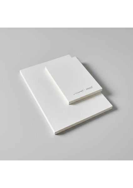 Çizgili Not Defteri - 64 Yaprak, 90 gr Ivory Kağıt, Amerikan Ciltli Not Defteri, Ofis ve Günlük Kullanım Için Ideal (Beyaz, A5 (14,8cm x 21CM)) fiyatları