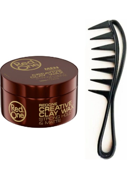 Creative Clay Wax 100 ml Şekillendirici Geniş Aralıklı Şekil Tarak