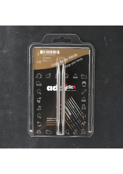 Click Basic 6,5 mm Misinalı Şiş Ucu - 656-2