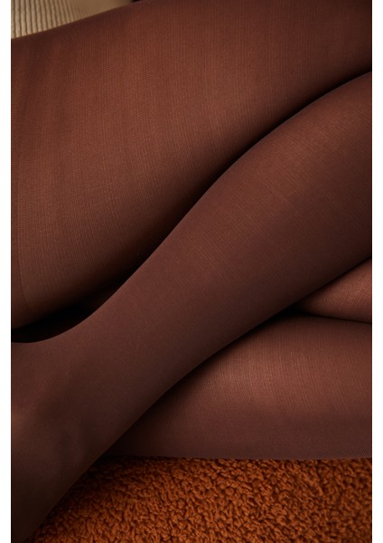 Micro 40 Mürdüm Külotlu Çorap-Pentilicious