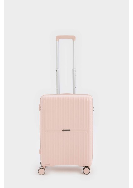 Kadın Sert Kapaklı Çekçekli Küçük Boy Valiz E7080AXNS