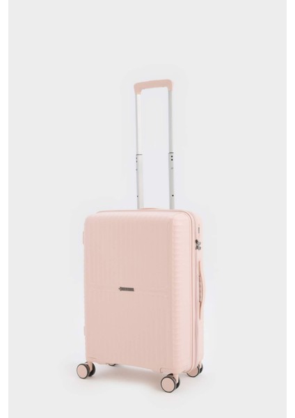 Kadın Sert Kapaklı Çekçekli Küçük Boy Valiz E7080AXNS