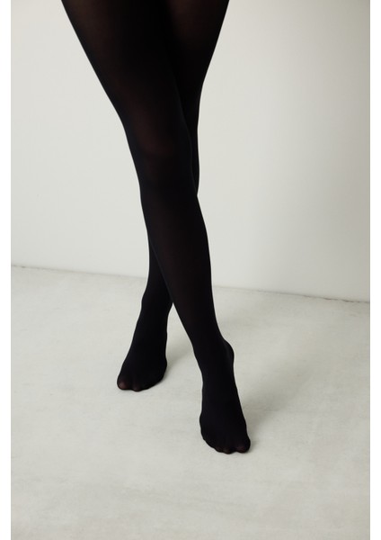 Mikro 40 Siyah Külotlu Çorap-Pentilicious