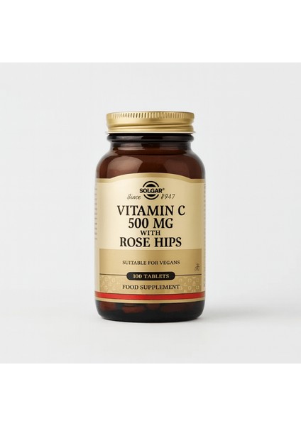 Vitamin C 500 Mg With Rose Hips 100 Tablet fiyatları