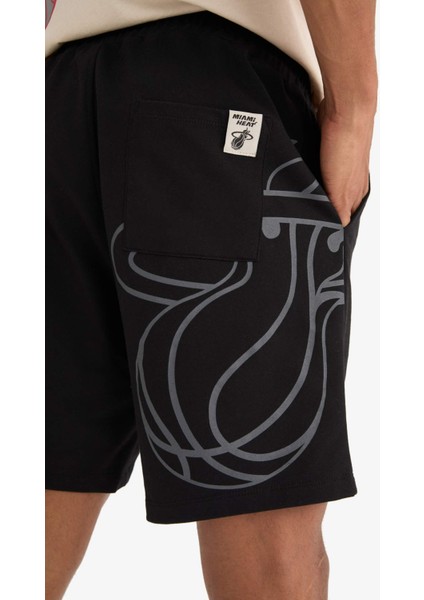 NBA Miami Heat Standart Fit Kısa Paça Şort B9915AX25SP