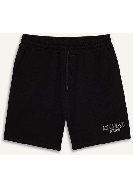 NBA Miami Heat Standart Fit Kısa Paça Şort B9915AX25SP
