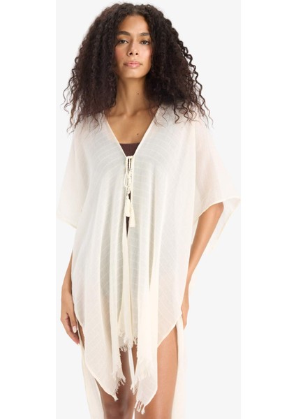 Regular Fit Pamuklu Kimono Z0696AZ25SP