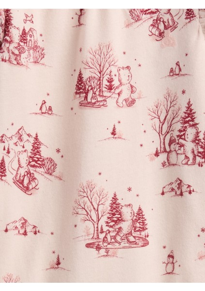 Bebek Pembe First Favorites Organik Pamuk Bodysuit fiyatları