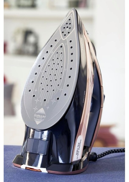 3200W Ultimate Pure Kireç Avcısı Buharlı Ütü, Hızlı Isınma, Ergonomik Tasarım, Saf Buhar Gücü Durilium Airglide Taban Teknolojisi + Mutfak Tartısı