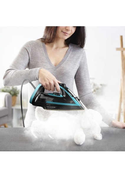 Üstün Buhar Teknolojili 3000W Ultra Hızlı Buharlı Ütü | Kireç Temizleme, Güvenli Otomatik Kapanma Özellikli, Hızlı Isınma + Mutfak Tartısı