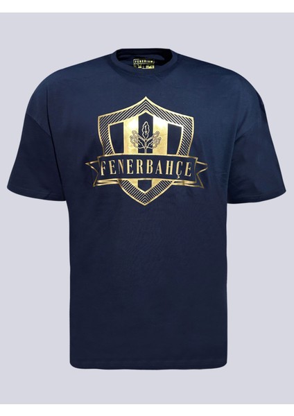 Erkek Kolej Gold Detaylı Tshırt