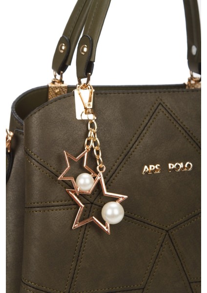 Kadın Butterfly El ve Omuz Çantası Kol Çantası Charm Detaylı