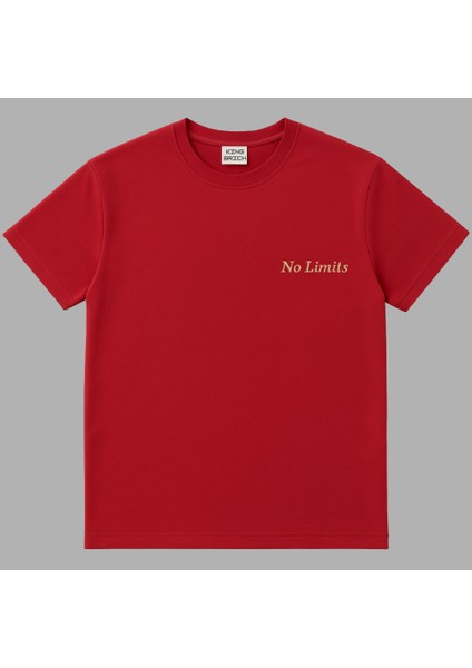 Kişiye Özel Nakışlı Yakası Biyeli Kısa Kollu Bisiklet Yaka Premium Bordo Oversize Tişört M modelleri