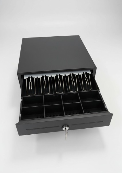 Metal Para Çekmecesi - 5 Kağıt Para 8 Bozuk Para Gözlü - Kilit Mekanizmalı modelleri