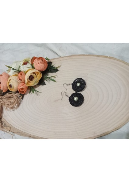 Örgü El Işi Küpe