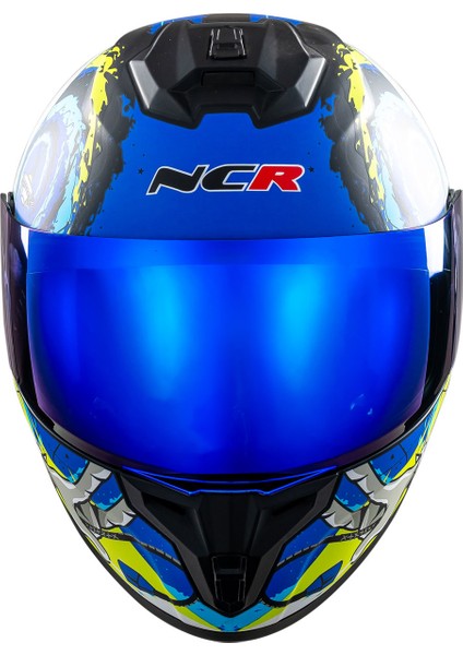 Rapid Mavi Cam Kapalı Kask (Ece Belgeli) fiyatları