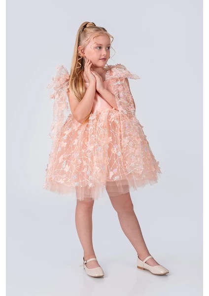 Papatya Model Kız Çocuk Abiye Elbise fiyatları