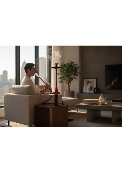 Beyzbol Sopası Tasarım Alüminyum Gövdeli Manyetik Zeminli 3 Bilyeli Modern Tahliyeli Nargile Takımı fiyatları