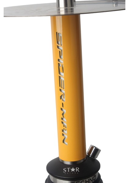 Techno Spider-Man Özel Tasarım Modern Tahliye Sistemli 4 Bilyeli Çelik Gövdeli Premium Nargile Seti indirimleri