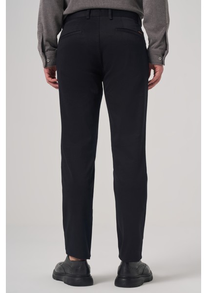 Erkek Siyah Pamuk Trend Slim Fit Chino Pantolon indirimleri