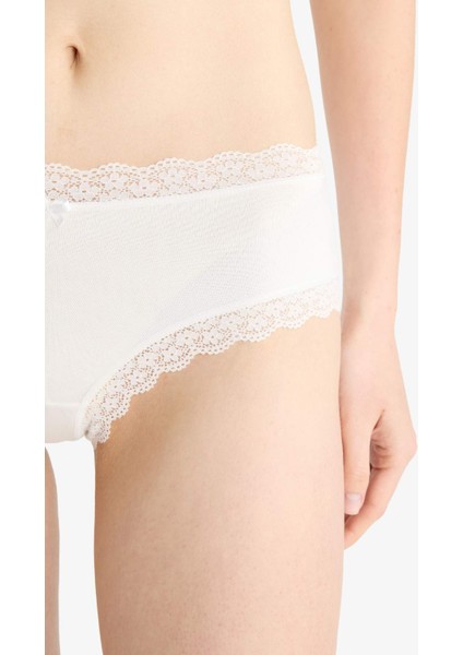 Dantel Detaylı Micro 3'lü Hipster Külot-Fall in Love