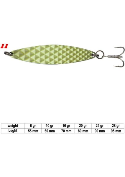 Hylaz 3d-Hologram 6gr CL11 Kaşık