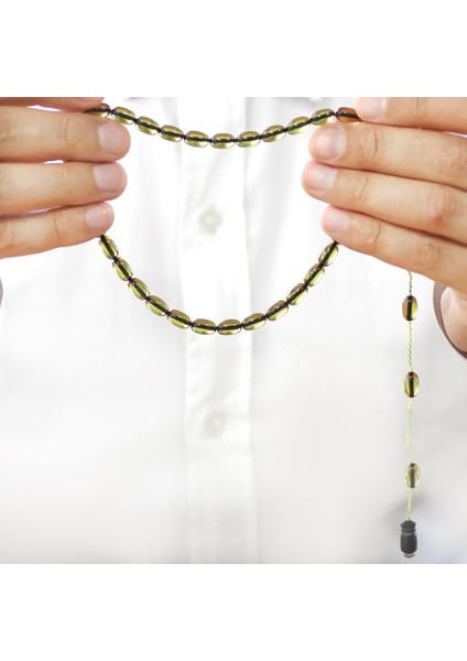 Sistemli Özel Kesim Ihlamur Sarı Ateş Kehribar Tesbih fırsatları