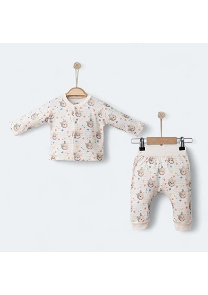 Önden Çıtçıtlı 2'li Bebek Takım