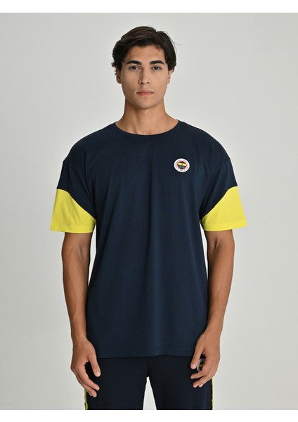 Erkek Trıbun Mesh Baskılı Tshırt