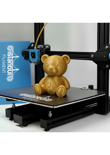 3D Baskı Pla Silk+ Gold Parlak Filament 1 kg Ø 1,75MM ± 0,05 mm indirimleri