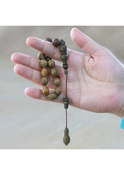 Sistemli Arpa Kesim Kahverengi Pelesenk Efe Tesbih modelleri