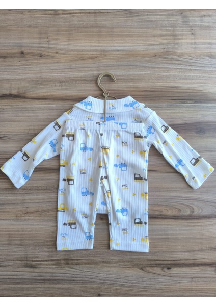 Laura Baby Araba Desenli Erkek Bebek Çocuk Pijama Takımı indirimleri