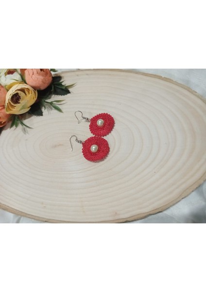 Örgü El Işi Küpe