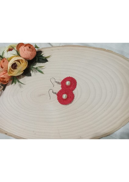 Örgü El Işi Küpe modelleri