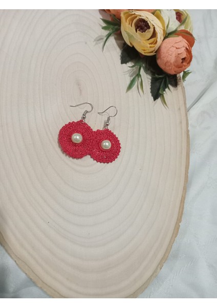 Örgü El Işi Küpe