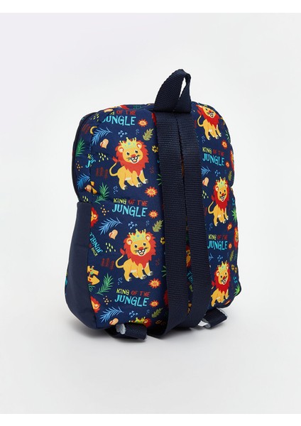 Yeni Sezon Aslan Figürlü Erkek Çocuk Sırt Çantası modelleri