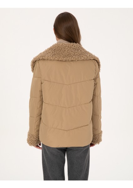 Kadın Bej Comfort Fit Mont 50308993-VR011 indirimleri