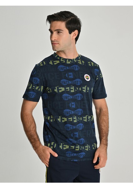 Erkek Trıbun Fenerbahçe Pattern Tshır fiyatları