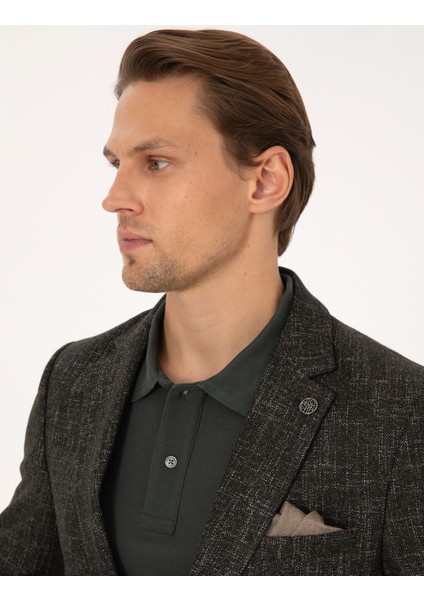 Erkek Haki Ex. Slim Fit Ceket 50311204-VR027 fiyatları