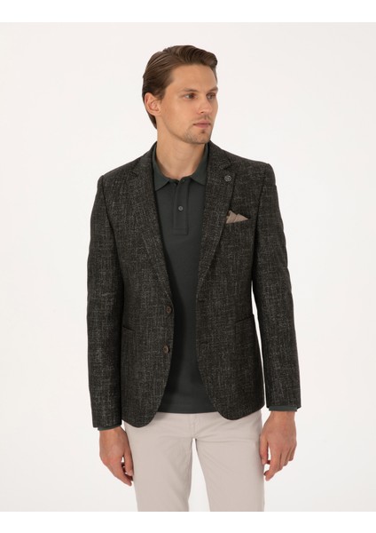 Erkek Haki Ex. Slim Fit Ceket 50311204-VR027 modelleri