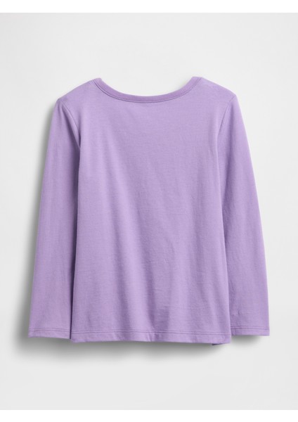 Kız Bebek Mor Gap Logo T-Shirt fiyatları