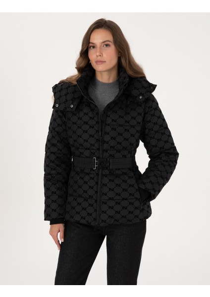 Kadın Siyah Mont 50313967-VR046