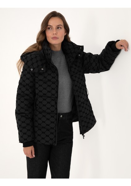 Kadın Siyah Mont 50313967-VR046 modelleri